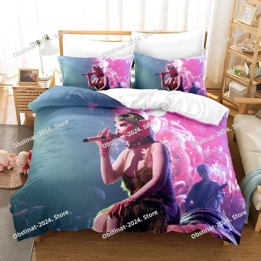 Melanie Martinez Merch Bedding Set Single Twin Full Queen King Size Bed Set Aldult Kid Bedroom Duvetcover Sets bed set Cxg