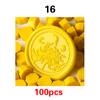 100PCS51Colors Wax Bean Envelope Invitation Letter Stamp Sealing Wax Special Mud Sealing Wax