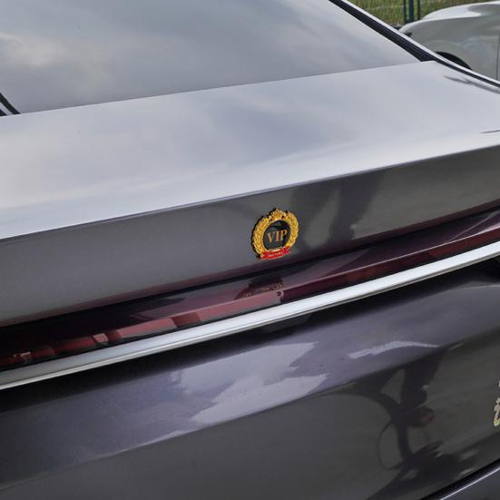 Автомобильная наклейка сильная клейкость, водостойкий декоративный 3D VIP задний передний бампер, металлический значок, автомобильные аксессуары