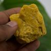 Natural Yellow Sapphire Loose Gemstone Raw Rough 693.80 ct Uncut September Birthday Birthstone