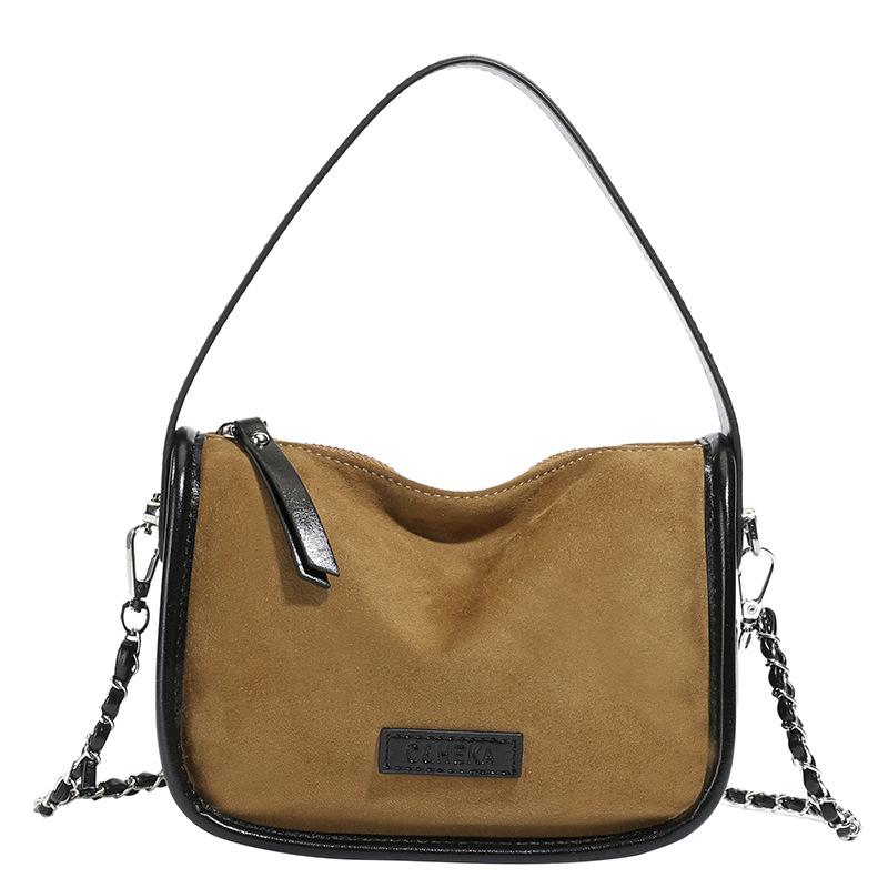 Underarm Bag Women's Autumn Versatile Fashion Chain Shoulder Messenger Bag High-end Sense Work Small Bag