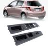 Front Armrest Upper Panel Right Hand Drive Side Ergonomic Door Window Switch Bezel Cover for Yaris Vitz Door Window Switch Bezel