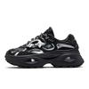 Fila Fusion Bianco III Ретро Низкие Кроссовки Папы Женские кроссовки Черный Серебристый T12W511008FBS