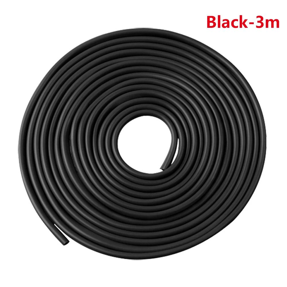 5M Прозрачная защитная полоска из ПВХ для защиты кромки двери автомобиля от царапин, уплотнительная полоса для автомобиля, препятствующая столкновению, прозрачная полоса для защиты двери от царапин