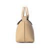 Longchamp Le Pliage Cuir 17 Сумка-пельмень на молнии из овчины со съемным плечевым ремнем Мини-женская сумка-клатч Desert 1500757526