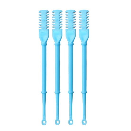 4 шт., триммер для волос в носу, двухсторонние лезвия, инструмент для удаления волос в ноздрях, вращающаяся машинка для стрижки волос в носу для мужчин и женщин, ручная машинка для стрижки волос в носу