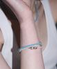 Lisse [Серебро 925 пробы] Бирюзовый Теннисный браслет B