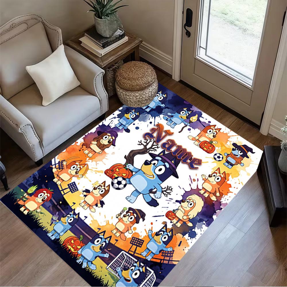 Christmas Sports Celebration Personalized Text Carpet Perfect for Foyer Study room Bedrooms Dining Room Antislip Carpet Decorate Offices