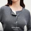 Veromoda Женский короткий вязаный топ под двойку из искусственной пряжи