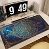 Коврик для мыши Мандала Игровые Аксессуары Офис Геймер Клавиатура Цветок Настольный Коврик Нескользящий Ноутбук Большой Резиновый Аниме teclado Mousepad