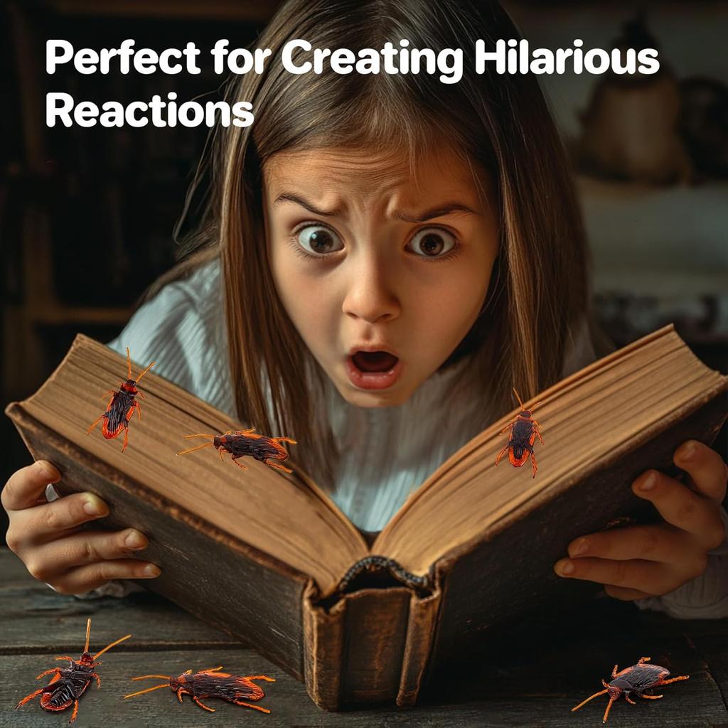 Набор игрушек «Поддельные тараканы», реалистичные поддельные тараканы — отличный способ разыграть, поддельные тараканы для розыгрыша на Хэллоуин, детские игрушки для шуток и трюков для взрослых