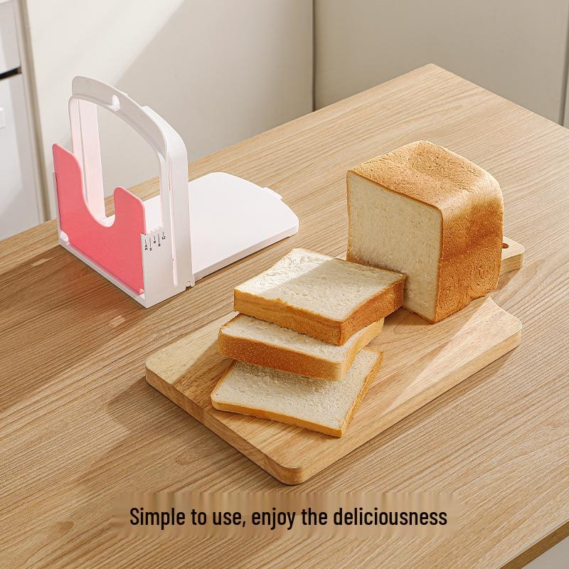 Foldable Japanese Bread Slicer: Toast & Sandwich Cutting Rack