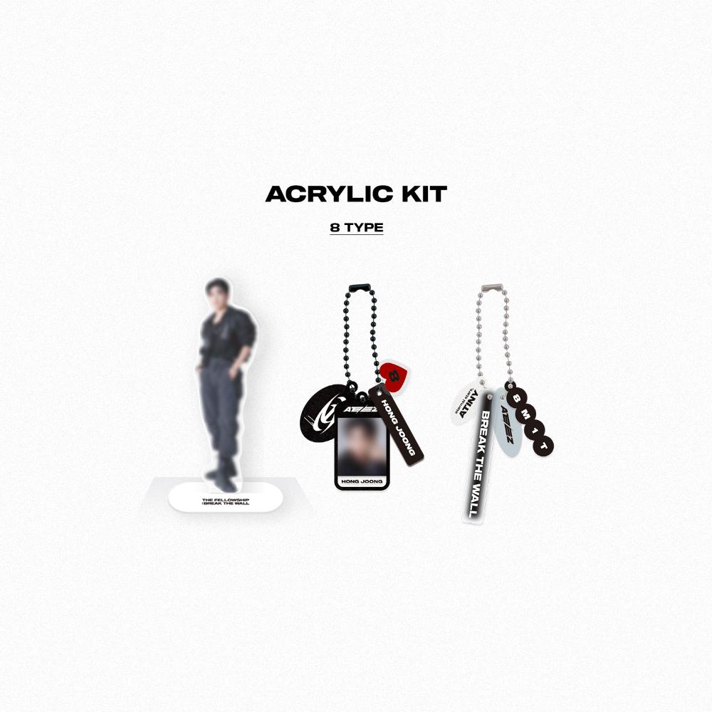 Предзаказ ATEEZ БРАТСТВО: BREAK THE WALL ASIA Акриловый набор