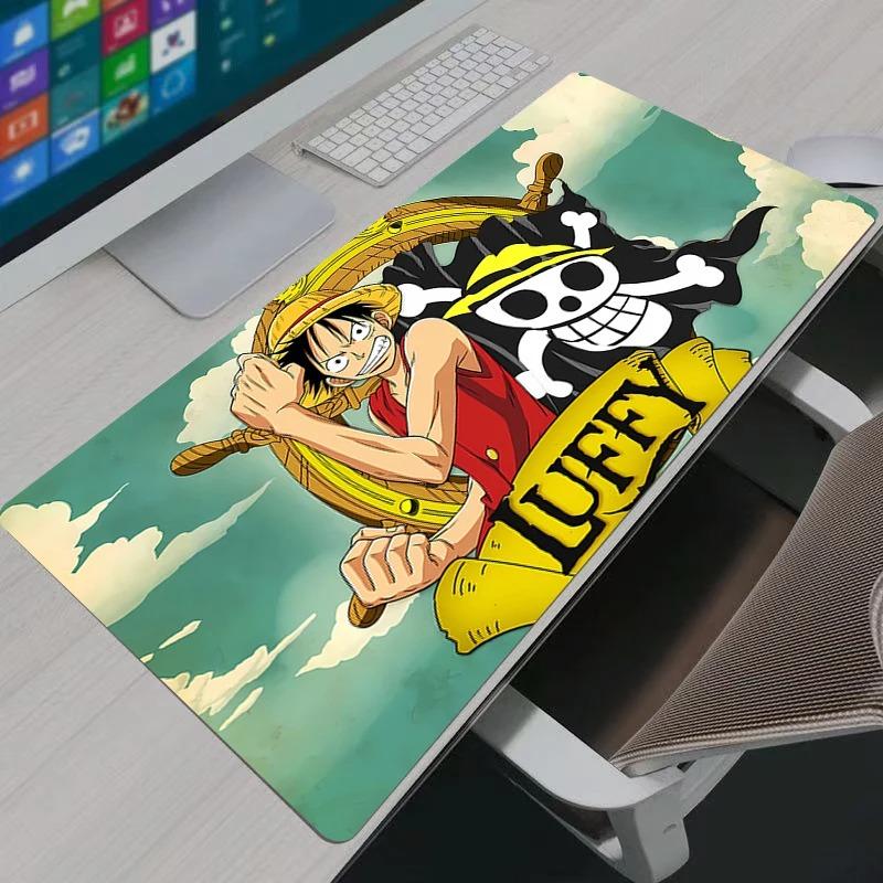 One Piece Luffy Gaming Gamer Large Mouse Pad Keyboard NonSlip Rubber Computer Carpet Desk Mat PC Gamer MousePad Youth Gifts