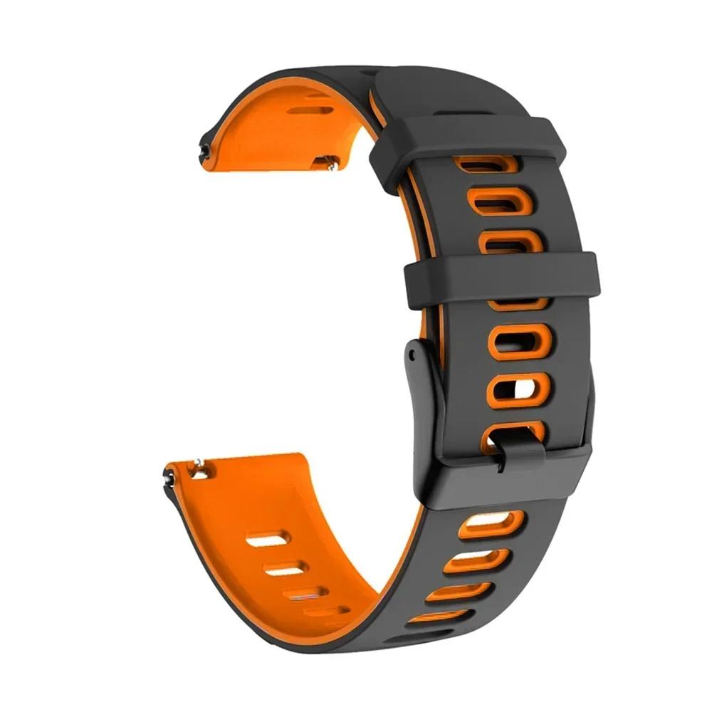 20mm 22mm Soft Silicone Strap For Huami AMAZFIT GTR 4 3 Pro 47mm Strap AMAZFIT GTS 4 3 2e BIP 5 Sports Bracelet Belt Wristbands