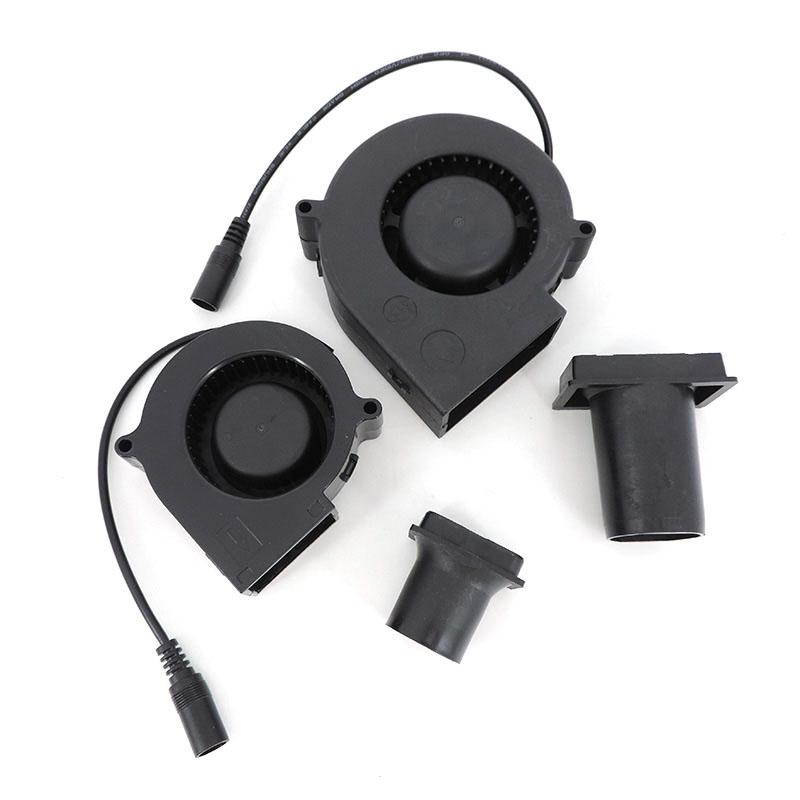 Порт 12 В постоянного тока 7530 9733 Вентилятор охлаждения воздуходувки Регулятор скорости Вентилятор для барбекю Воздуходувка для походной плиты Приготовление пищи регулируемая мощность