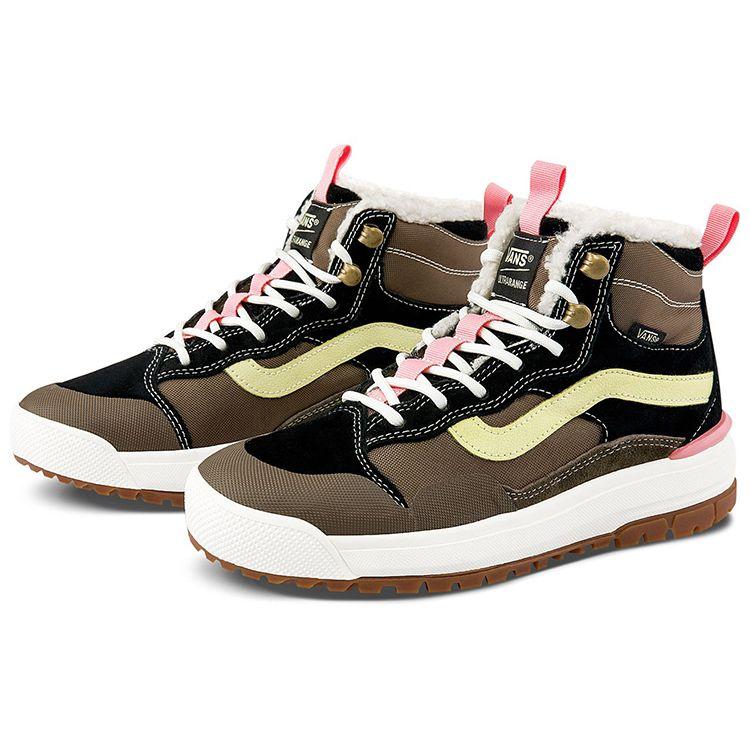 Vans UltraRange Exo Hi Mte High-Top Skate Shoes Unisex Skate Shoes Black Brown VN0A4UWJ2WG