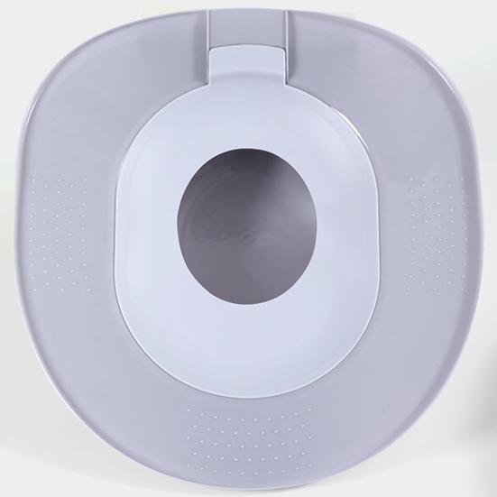 Набор для приучения кошек к туалету, многоразовый лоток для мусора, контроль запаха, писсуар, сиденье-горшок, вставка для сиденья унитаза для кошек, подходит для стандартных унитазов