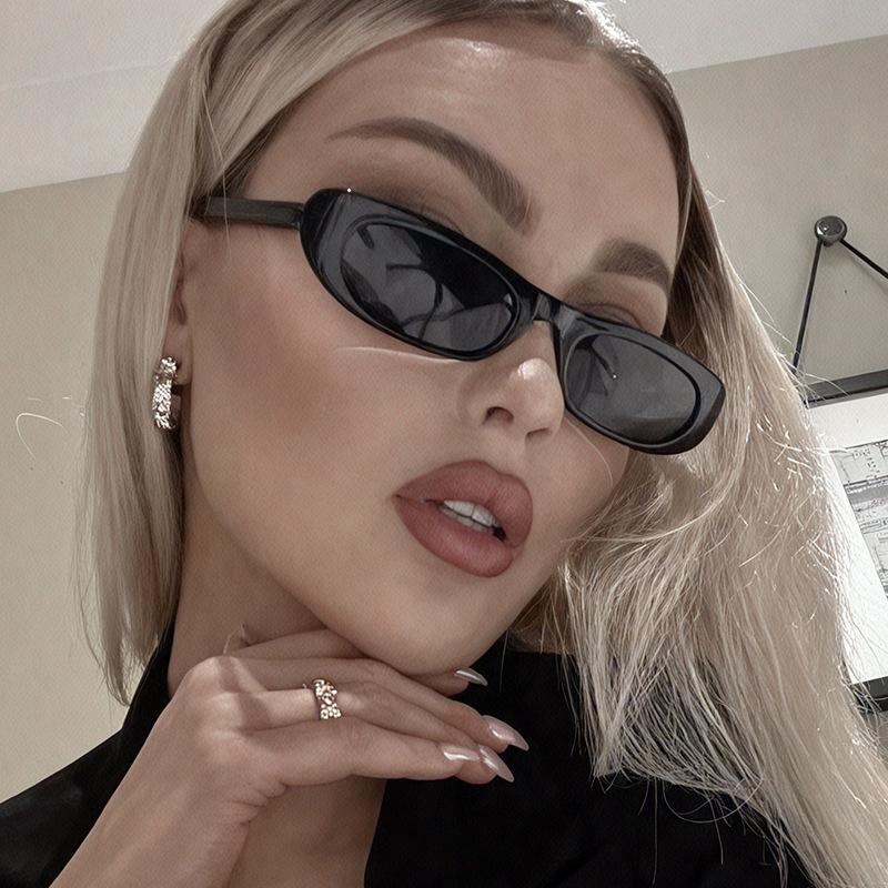 Модные стильные солнцезащитные очки для женщин овальной формы с антибликовым покрытием мужские солнцезащитные очки в винтажном стиле для улицы