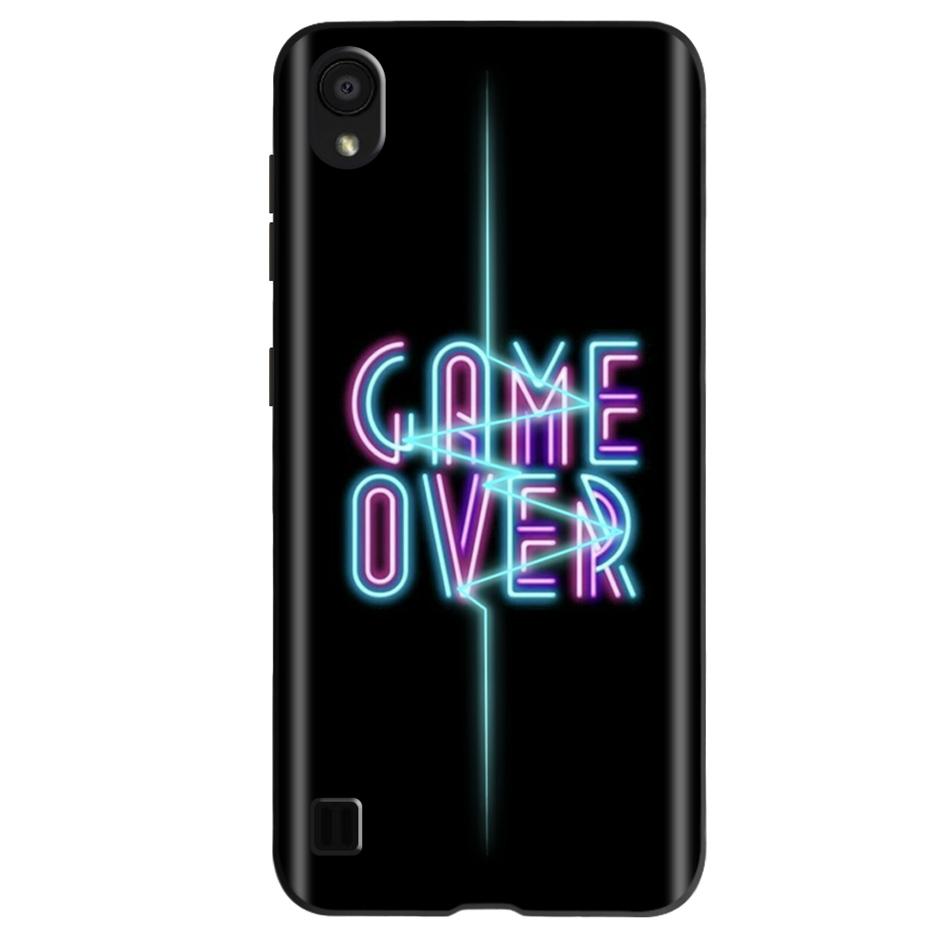 Fashion Cool Painted Case For ZTE Blade A5 2019 Soft SIlicone TPU Black Shockproof Bumper For ZTE A5 (2019) BladeA5 A 5 Funda