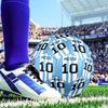 Number 10 Size 5 Soccer Ball, Suitable for Training and Matches, High-Elasticity, Wear-Resistant Material Gift for Fan