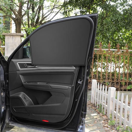 Солнцезащитный козырек на боковое окно автомобиля, магнитный, защищает от тепловых УФ-лучей, складные чехлы для конфиденциальности для безопасного вождения