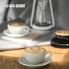 MHW-3BOMBER 280 мл чашка эспрессо блюдце и ложка керамические кружки набор для дома кухонные принадлежности рождественские подарки для любителей кофе