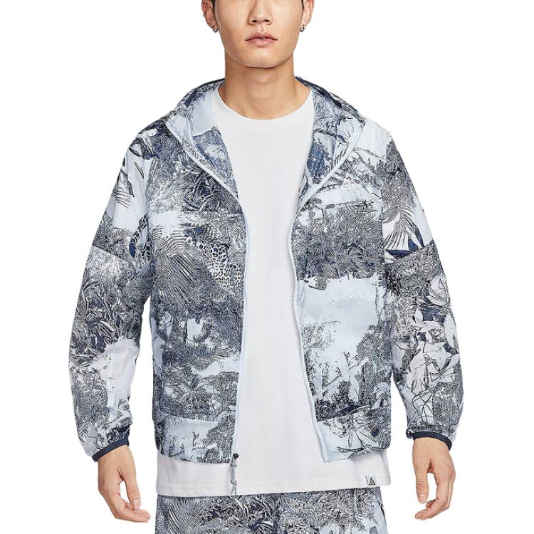 Nike Куртки Мужские Белые С Капюшоном Умеренные Другие HJ2886-085