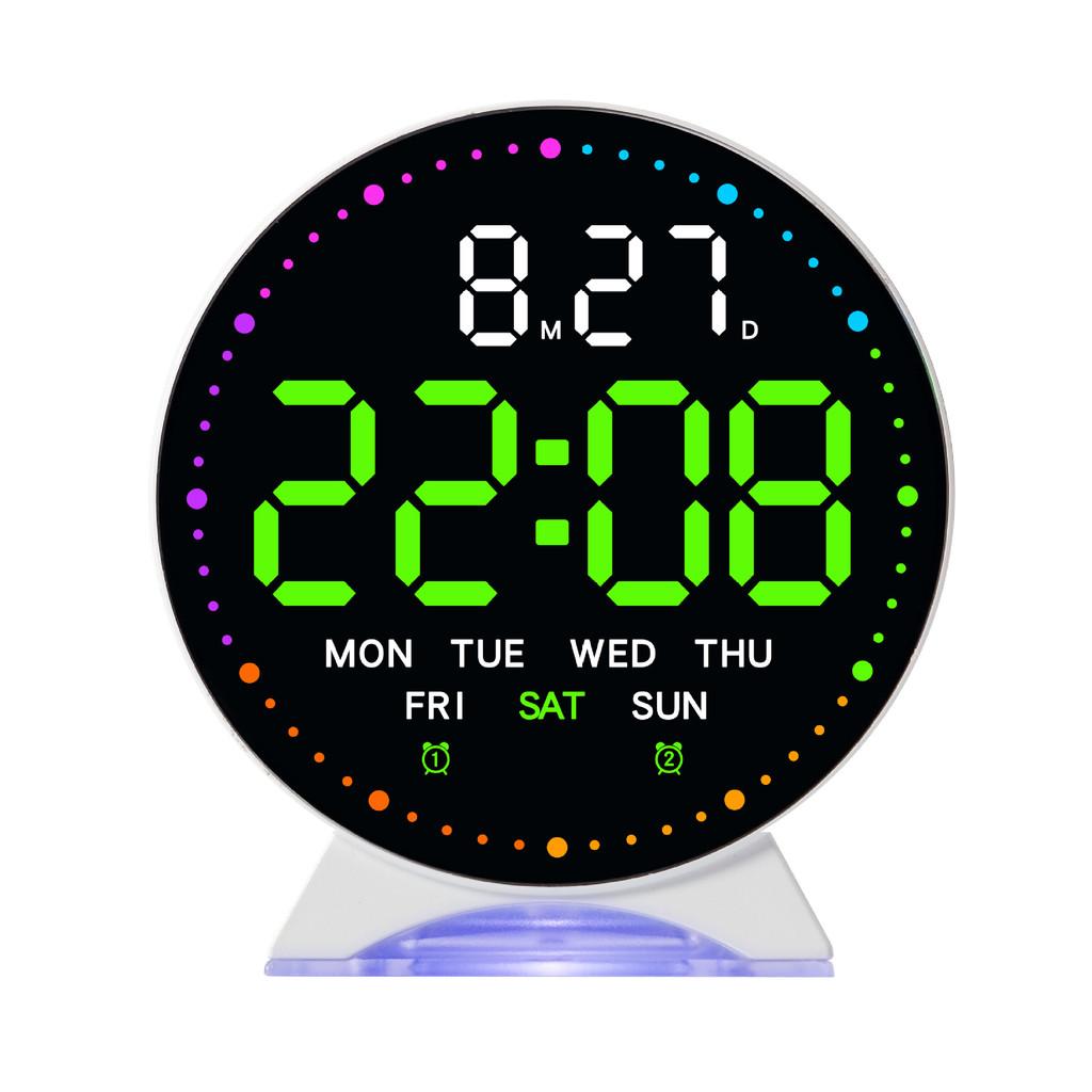 Electronic Bedside Alarm Clock With Countdown And Weekday Display For Home Use