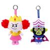 14·25cm The Powerpuff Girls Stuffed Dolls Movie Villains Princess Morbucks and Mojo Jojo Plush Keychain Dolls
