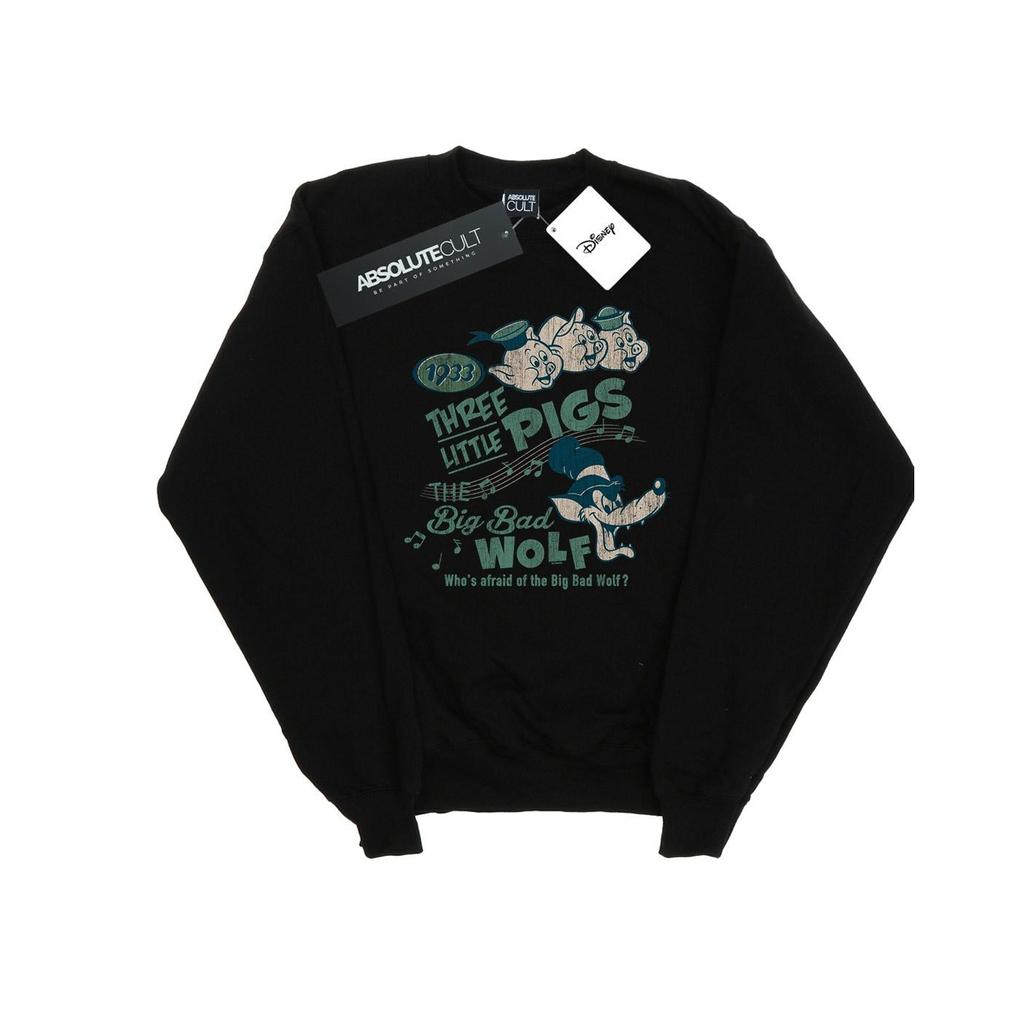 Disney Boys Three Little Pigs Who´s Afraid Of The Big Bad Wolf Sweatshirt