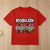 Новая детская футболка Roblox с персонажем, для мальчиков и девочек, с коротким рукавом, хлопковый топ, повседневная футболка для фанатов игр, для летнего образа, подарок на день рождения