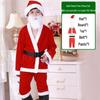 Детский костюм Санта-Клауса на Рождество - Наряд для переодевания для мальчиков и девочек