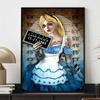 Disney Diamond Painting Dark themed Alice in Prison Photo Art Wall Decoration Fulldiamond Cross stitch DIY Gift Home Decoration