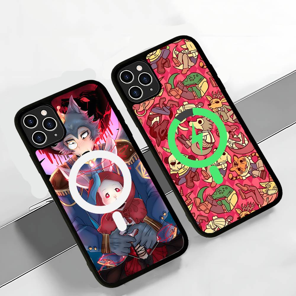Классический японский аниме B-Beastars Чехол для телефона Для iPhone 13 14 15 11 12 16 17 Pro Max Plus Для Magsafe Магнитный чехол