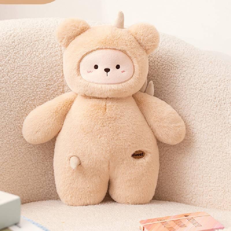 Peach Fruit Series Dog Pear Cat Potato Bear Plush Toy Stuffed Doll Decoration