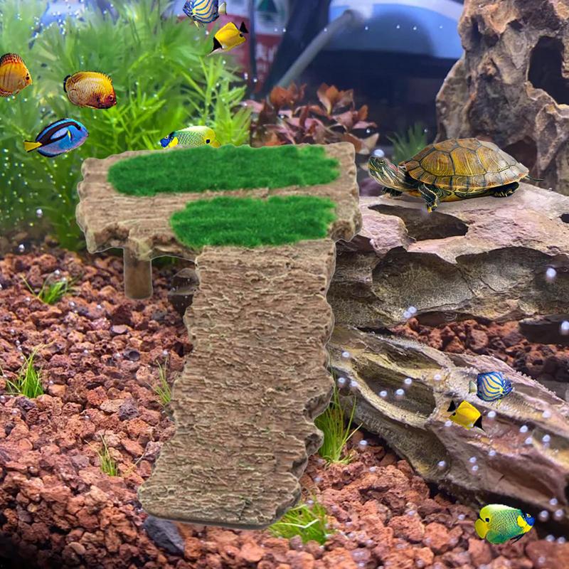 Терраса для черепах Терраса для отдыха черепах Зона для принятия солнечных ванн Лестница для лазания Товары для домашних животных Среда обитания для черепах ящериц террапин лягушек