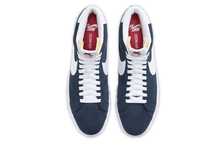Nike Sb Zoom Blazer Mid Синий Белый 864349-401