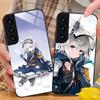Чехол для мобильного телефона Arknights Grani Glass для Samsung Galaxy A56 55 54 53 52 51 36 35 34 23 16 15 5G Цветная обложка