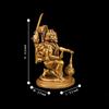 Panchmukhi Hanuman Idol for Car Dashboard & Home Decor, Bajrangbali Murti Pavan Putra Sankat Mochan Hanuman Statue Showpiece