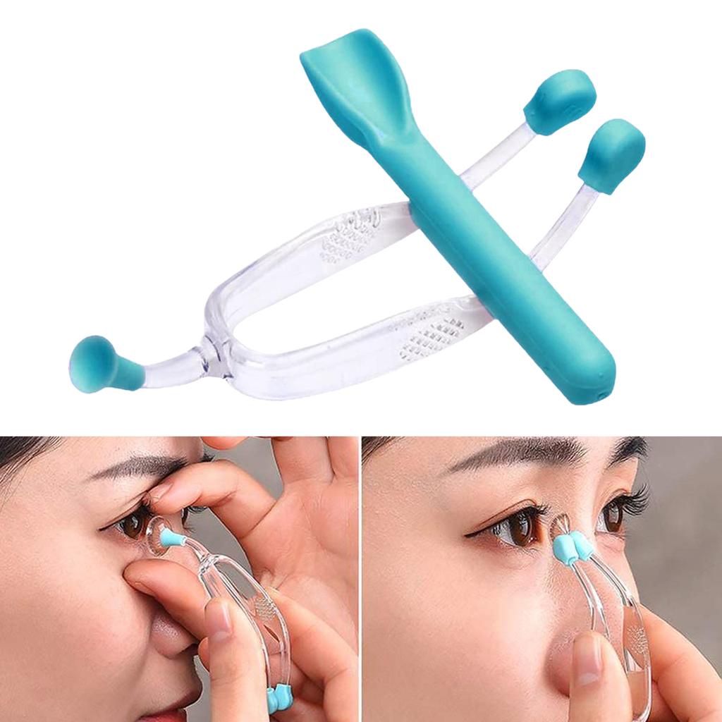 Contact Lens Remover Inserter Suction Cup Device RGP with Carrying Case Blue