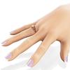 Women'S Ring With Diamonds And Rose Gold Jewelry