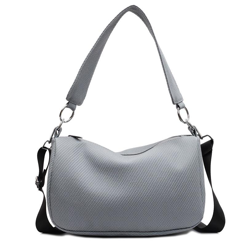Simple Bag Fashionable Women's Messenger Bag 2025 Spring New Foreign Style Trend Texture Large Capacity Casual Shoulder Bag