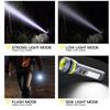 Flashlight, solar powered black technology, travel camping site searchlight, strong light, rechargeable, ultra long standby, mul
