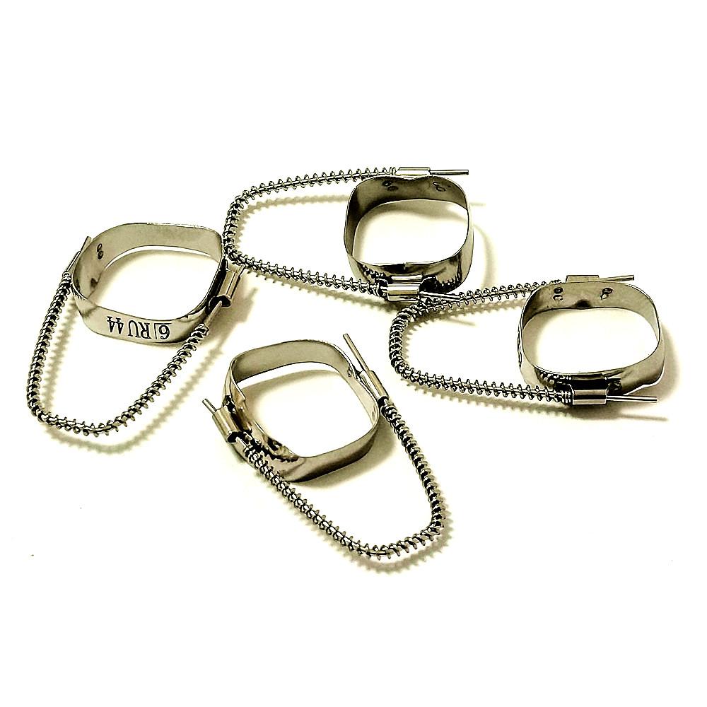 Стоматологический ортодонтический браслет, фиксатор пространства для зубов с пружинным регулируемым ортодонтическим материалом для стоматолога