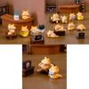 Adorable Resin Fat Cat Figurine Blind Box Cute Cartoon Miniature Animal Decor