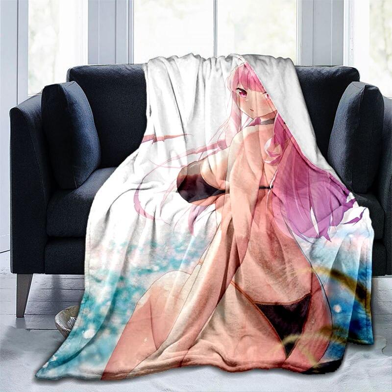 Hot Body Anime Sexy Girl Modern Blanket Flannel Soft Plush Sofa Bed Throwing Cartoon Blankets for Beds Gifts Dropshipping