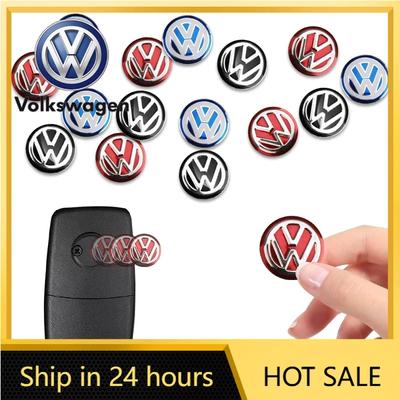 2026 Новый Для VOLKSWAGEN VW 14 мм Наклейки-Эмблемы на Ключ Автомобиля Аксессуары с Логотипом на Ключ Автоуправления Для Volkswagen VW Touran Beetle Golf P