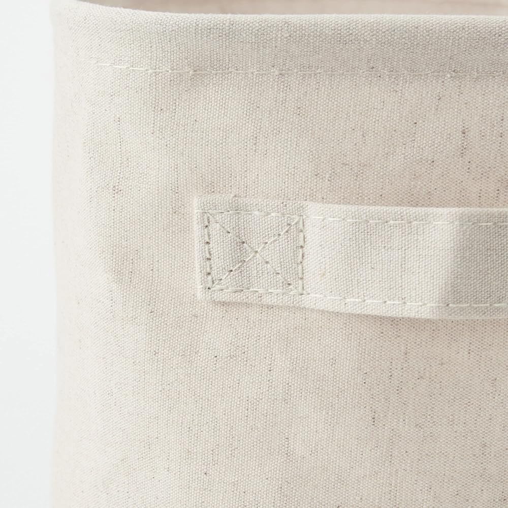 MUJI Soft Box, Medium, 185cm (W) x 26cm (D) x 26cm (H), Polyester Linen, Rectangular, Half Size,