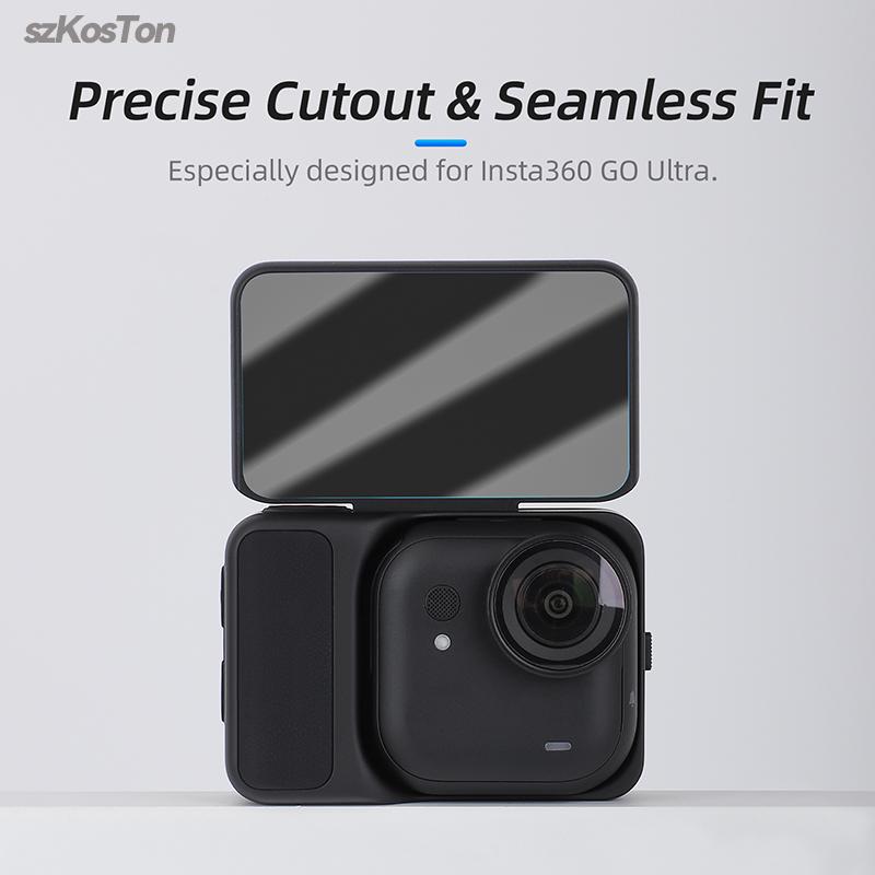 Защитная пленка из закаленного стекла 9H для Insta 360 Go Ultra, защита экрана от царапин для Insta360 Go Ultra, спортивные аксессуары для фотокамеры.